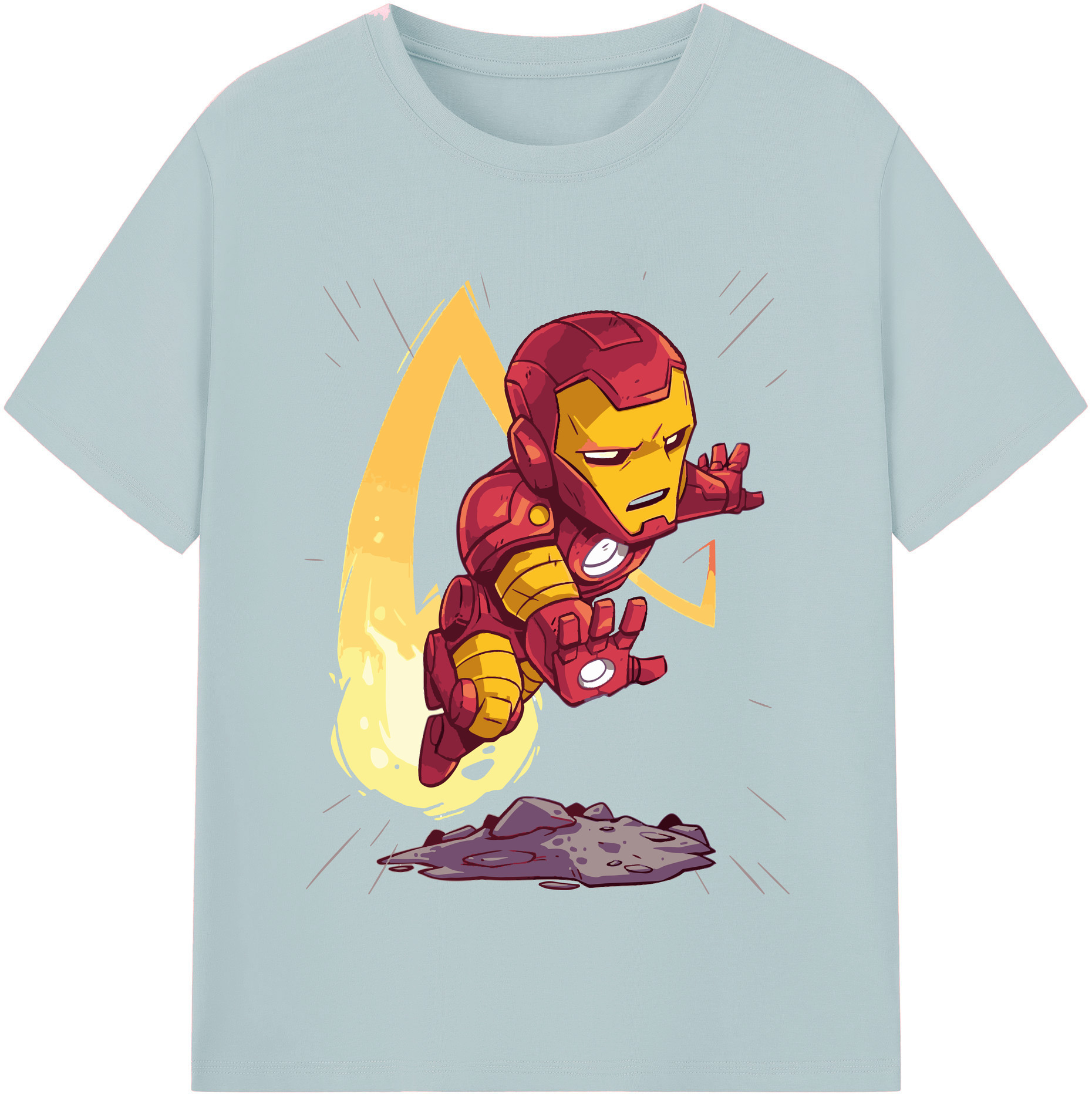 （画像用） アベンジャーズ The Avengers 綿100％半袖Tシャツ（フロントプリント）